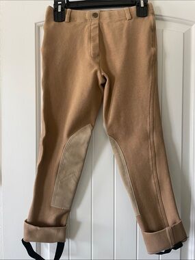 Kids Camel Riding Breeches with Reinforced Knee Patches